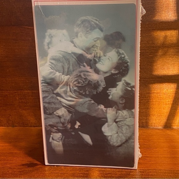 Christmas Items: Vintage Angel Bell 1996, It’s a Wonderful Life VHS, Figurine - Picture 6 of 11